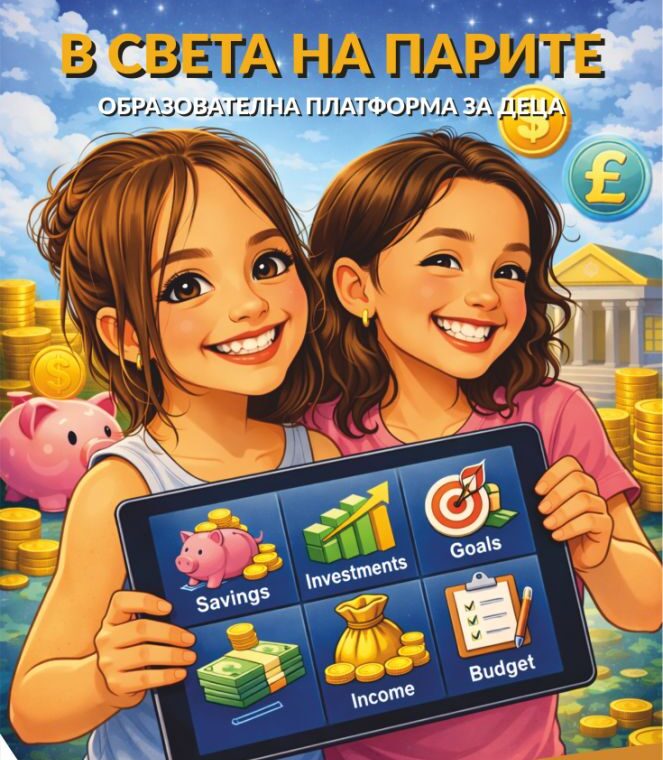 ГРИФИН ПЪБЛИШИНГ с нова, БЕЗПЛАТНА платформа – „В СВЕТА НА ПАРИТЕ“ – Финансово Образование за Деца