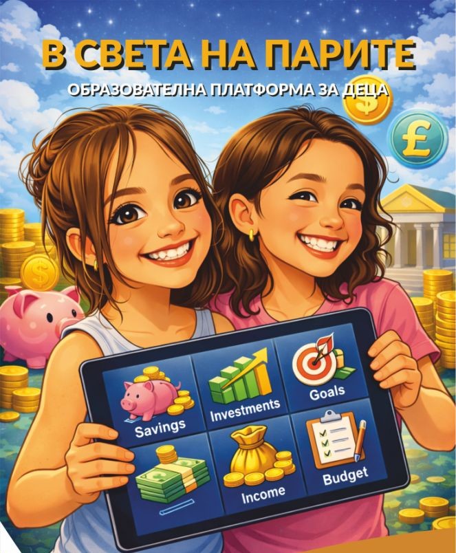 „В света на парите“ – безплатна платформа за финансова грамотност за деца