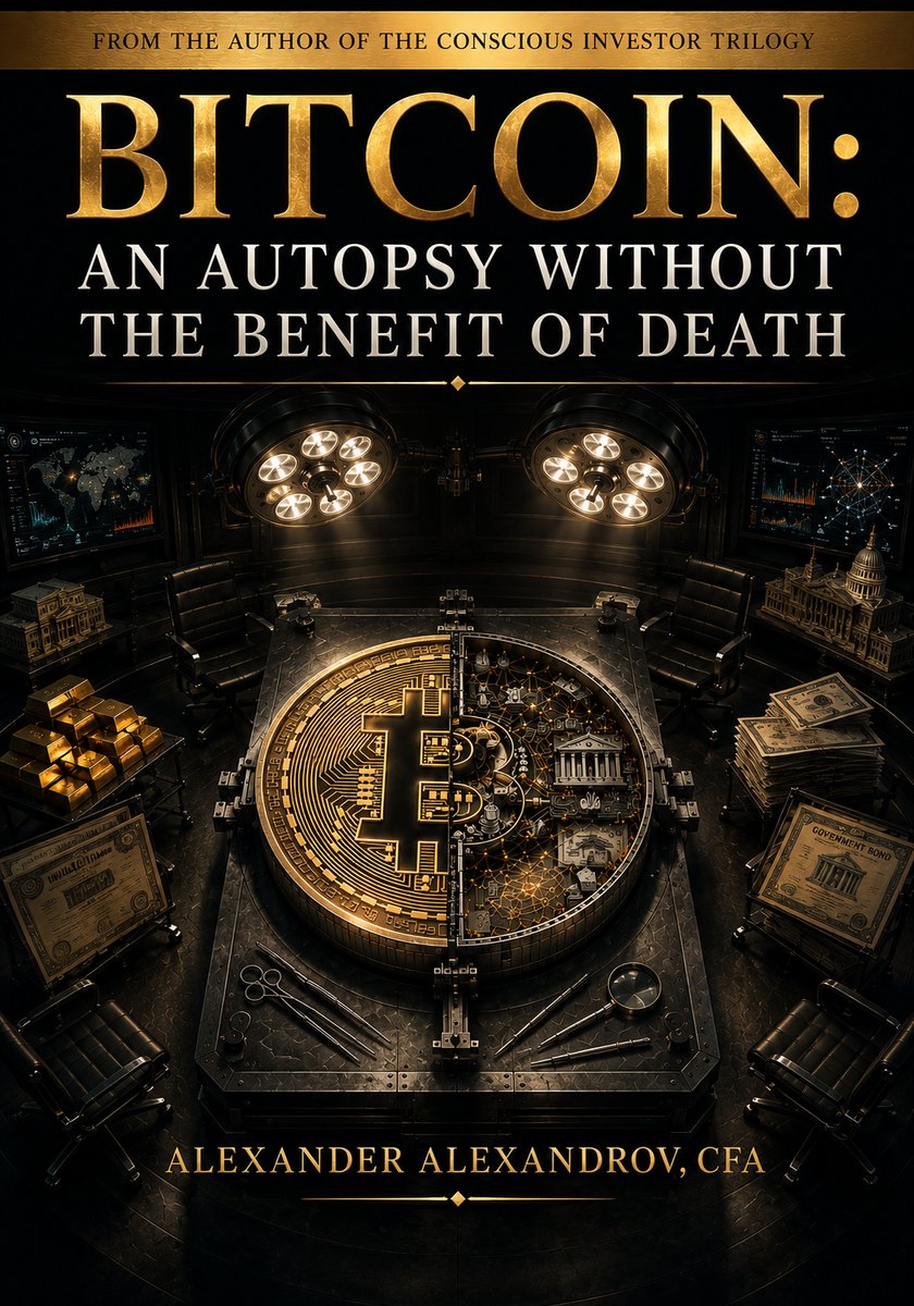 Cover of BITCOIN: An Autopsy Without the Benefit of Death by Alexander Antonov Alexandrov