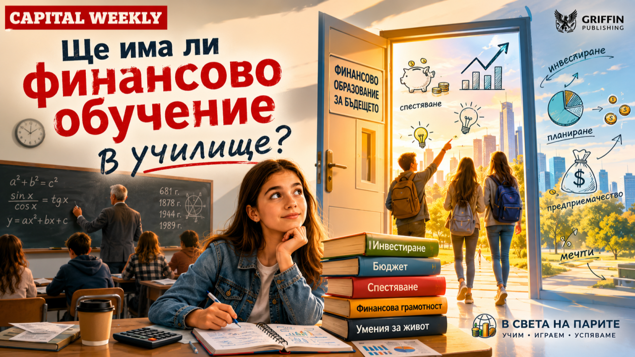 Идва ли най-после времето за финансова грамотност в българското училище?