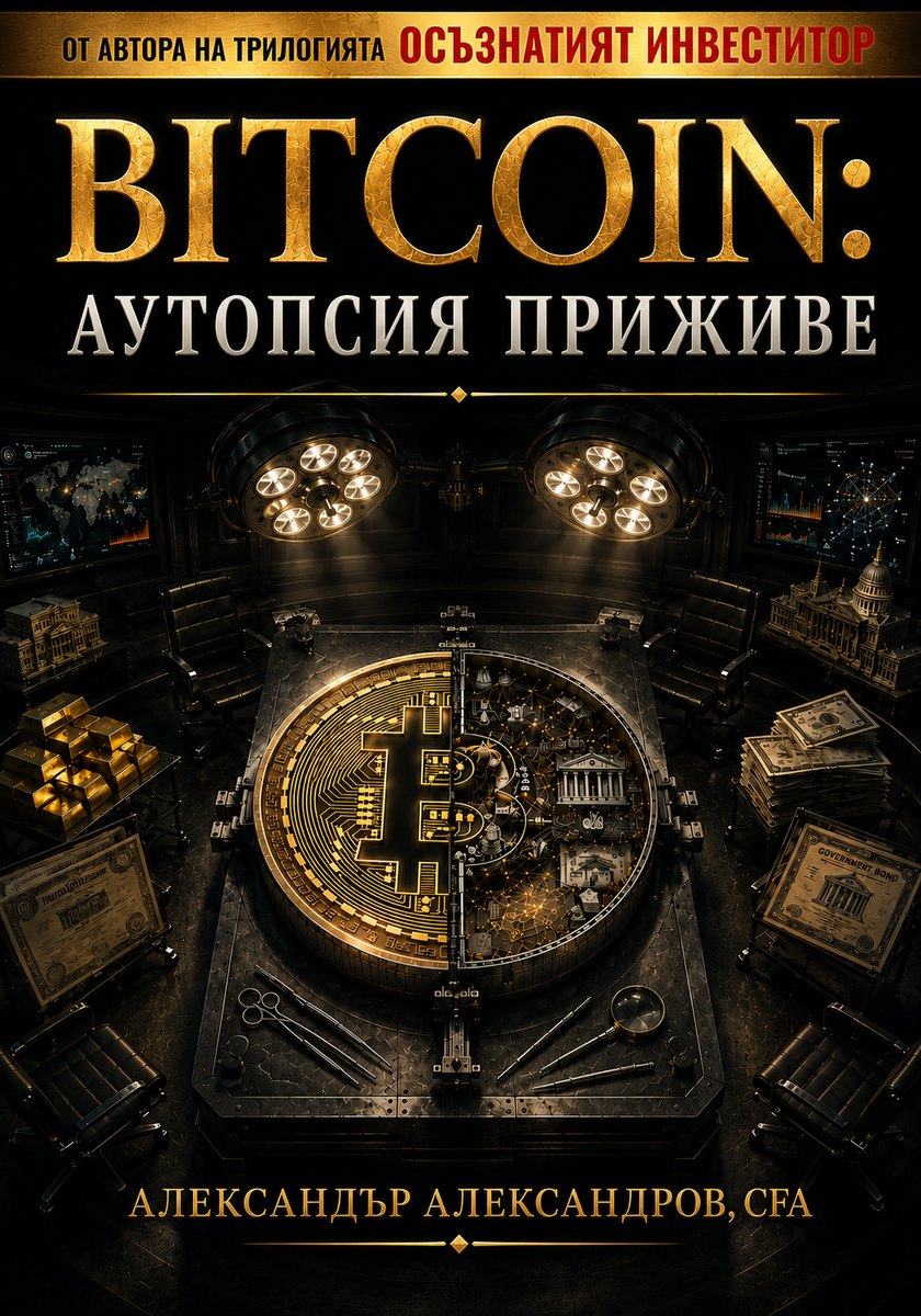 Корица на „BITCOIN: Аутопсия приживе“